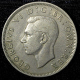 Great Britain George VI Copper-Nickel 1948 1/2 Half Crown KM# 866 (28 201)