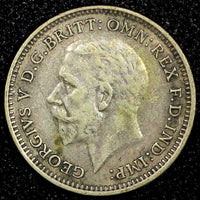 Great Britain George V Silver 1932 3 Pence KM# 831 (24 186)