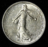 FRANCE Silver 0.835 1918 1 Franc KM# 844.1  (28 499)
