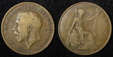 Great Britain George V (1910-1936) Bronze 1918 1 Penny KM# 810  (28 205)
