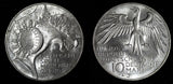 Germany Silver 1972 J 10 Mark Hamburg Olympic Games in Munich UNC KM# 133 (456)