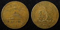 MEXICO  Bronze 1957 Mo 20 Centavos  KM# 440 (27 529)