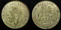 Great Britain George V Silver 1922 1 Shilling KM# 816a  (24 202)