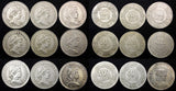 BRAZIL Copper-Nickel LOT OF 9 COINS  1918-1931 400 Reis KM# 520 ( 24 865)