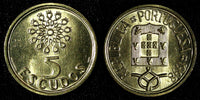 Portugal 1998 5 Escudos Lisbon Mint GEM BU KM# 632 RANDOM PICK (1 Coin) (27 915)