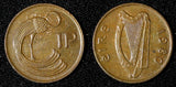 Ireland Republic Bronze 1980 1 Penny KM# 20 (28 654)