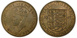 JERSEY George VI Bronze 1947  1/12 Shilling Mintage-444 000 KM# 18 (25 020)