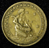 BRAZIL  Aluminum-Bronze 1928  500 Reis KM# 524 (27 644)