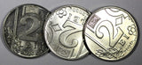 MOLDOVA 2020 2 Lei 23.7 mm KM# 154 GEM BU  RANDOM PICK (1 Coin)