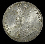 India-British George V Silver 1914 (C) Rupee Calcutta Mint KM# 524 (27 331)