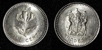 Rhodesia Zimbabwe  1976 5 Cents UNC KM# 13 ( 27 703)