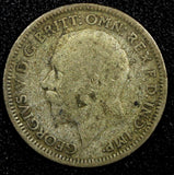 Great Britain George V (1910-1936) Silver 1929 6 Pence KM# 832 (24 191)