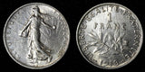 FRANCE Silver 0.835 1918 1 Franc KM# 844.1  (28 500)