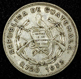 GUATEMALA Silver 1933 10 Centavos Royal British Mint KM# 239.2 (24 578)
