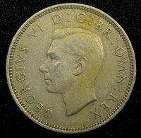 Great Britain George VI Copper-Nickel 1949 1 Shilling KM# 876  (24 207)