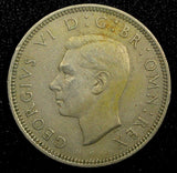 Great Britain George VI Copper-Nickel 1949 1 Shilling KM# 876  (24 207)