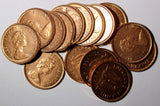 Falkland Islands Elizabeth II 1998 1 Penny Penguins BU KM# 2a RANDOM PICK (1 C)