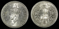 India-British George VI Silver 1944 (B) Rupee Bombay Mint KM# 557.1 (27 322)
