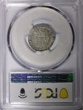 Germany BESANCON Charles V Silver 1549 Carolus PCGS AU58 MB# 6 NICE TONED  (93)