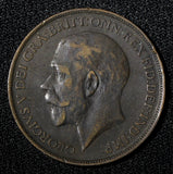 GREAT BRITAIN George V 1912 H 1 Penny Ralph Heaton & Sons, Birmingham KM# 810(5)