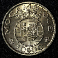 Mozambique Copper-Nickel 1974 10 Escudos GEM BU KM# 79b RANDOM PICK (1 Coin)