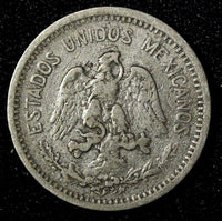 Mexico ESTADOS UNIDOS MEXICANOS Nickel 1906 M 5 Centavos KM# 421 (27 481)