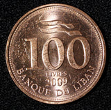 Lebanon 2009 100 Livres Austria Mint KM# 38b UNC RANDOM PICK 1 Coin (979)