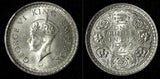 India-British George VI Silver 1942 (B) Rupee Bombay UNC KM# 557 .1 (607)