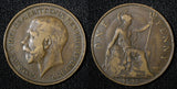 Great Britain George V (1910-1936) Bronze 1915 1 Penny KM# 810 (28 927)