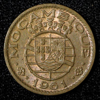 Mozambique Bronze 1961 20 Centavos KM# 85 (27 744)
