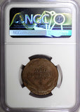 RUSSIA Peter III 1762/0 2 Kopecks OVERDATE NGC VF30 BN TOP GRADED RARE C# 42 (5)