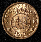 Mozambique Bronze 1960 10 Centavo UNC KM# 83 (27 669)