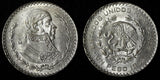 MEXICO Silver 1962 Mo Peso Jose Morelos 34.5 mm UNC KM#459 (30 042)