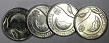 MOLDOVA 2018-2024 1 Leu 21.5 mm KM# 153 XF-AU RANDOM PICK (1 Coin)