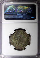 RUSSIA Peter I (the Great) Silver 1707 IL L  Tynf NGC XF40 VERY RARE KM# 127 (4)