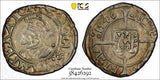 Germany BESANCON Charles V Silver 1546 1/2 Carolus PCGS AU58 TOP GRADED MB# 23