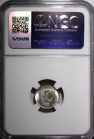 Sweden Gustaf V Silver 1919 W 10 Ore NGC MS65 Light Toned GEM BU KM# 780 (008)