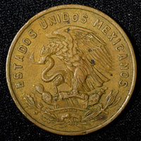MEXICO  Bronze 1967 Mo 20 Centavos KM# 440 (27 536)