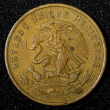 MEXICO  Bronze 1967 Mo 20 Centavos KM# 440 (27 536)