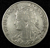FRANCE Nickel 1904 25 Centimes KM# 856 (24 995)
