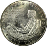 SAMOA 1969 1 Tala Death of Robert Louis Stevenson 38.8mm ch.UNC Toned KM# 8 (71)