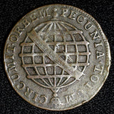 BRAZIL Maria I Copper 1799 10 Reis 1 YEAR TYPE Lisbon Mint 25mm  KM# 228  ( 516)