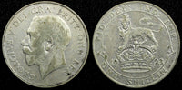 Great Britain George V Silver 1923 1 Shilling KM# 816a  (24 203)