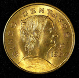 Mexico ESTADOS UNIDOS MEXICANOS 1960 5 Centavos  UNC RED  KM# 426 (27 403)