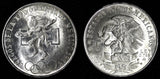 MEXICO Silver 1968 Mo  25 Pesos Olympic Games Low Rings GEM BU KM# 479.1 (987)