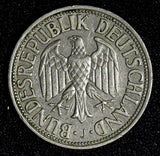 Germany-Federal Republic 1950 J 1 Mark BETTER DATE 1st TYPE KM# 110 (27 973)