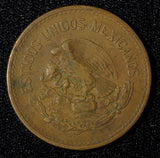 Mexico ESTADOS UNIDOS MEXICANOS Bronze 1953 20 Centavos KM# 439 (27 573)
