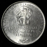 Czechoslovakia Silver 1968 25 Korun Prague National Museum 16g. UNC  KM# 64 (36)