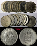 Denmark Frederik IX 1960-1971 1 Krone XF-aUNC KM# 851.1 RANDOM PICK (1 Coin) (3)