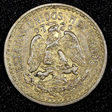 Mexico ESTADOS UNIDOS MEXICANOS Silver 1934 10 Centavos aUNC Toned KM# 431 (056)